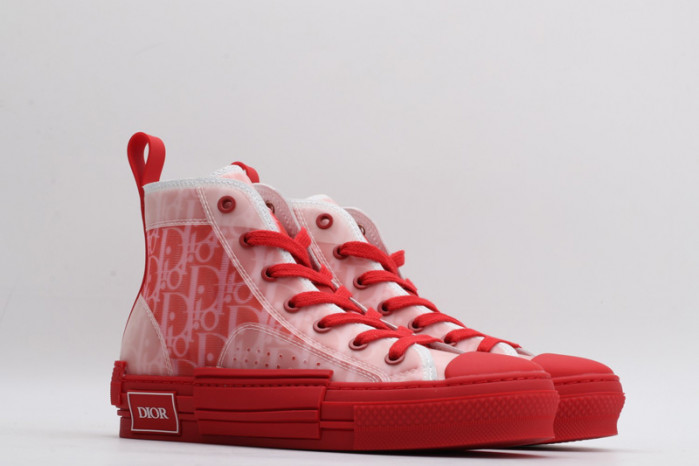 D10R B23 Oblique High Top Sneaker