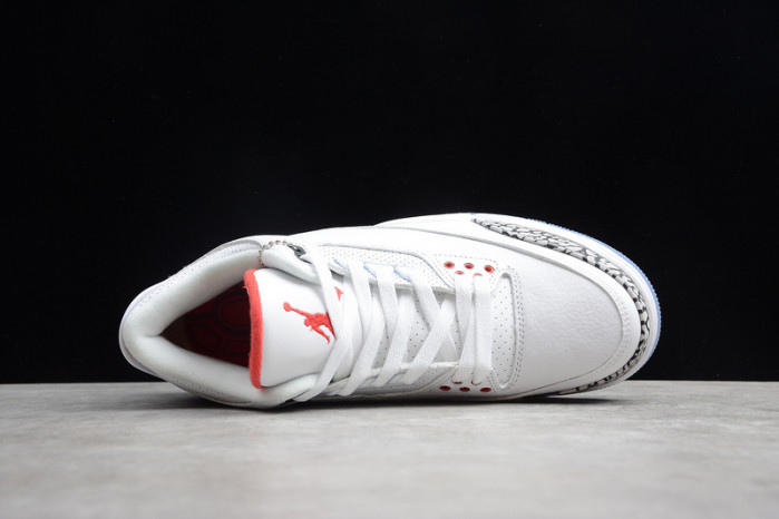 Air Jordan 3 Retro Free Throw Line White Cement 923096-101