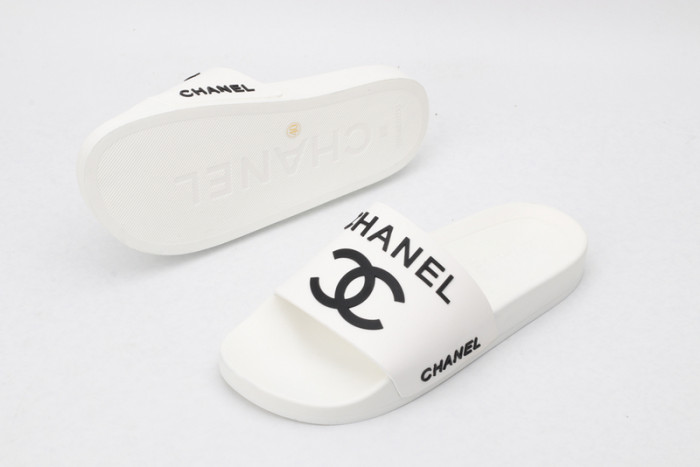 CH*NEL SLIPPERS
