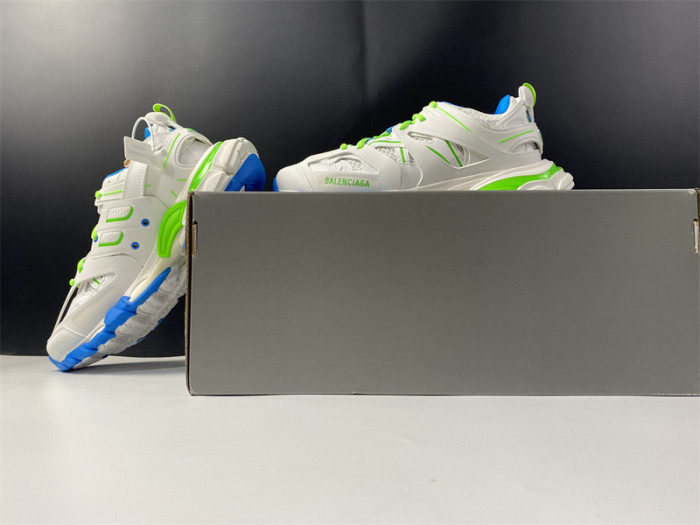 BLCG Track Trainer White Yellow Blue 542436 W2BC3 0285